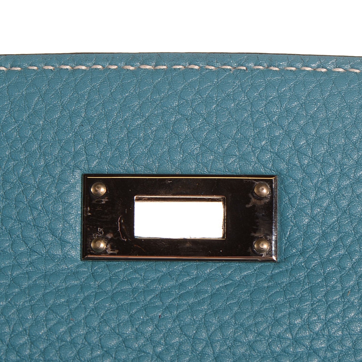 Hermes Togo Kelly Retourne 35 Blue Jean 22 of 25