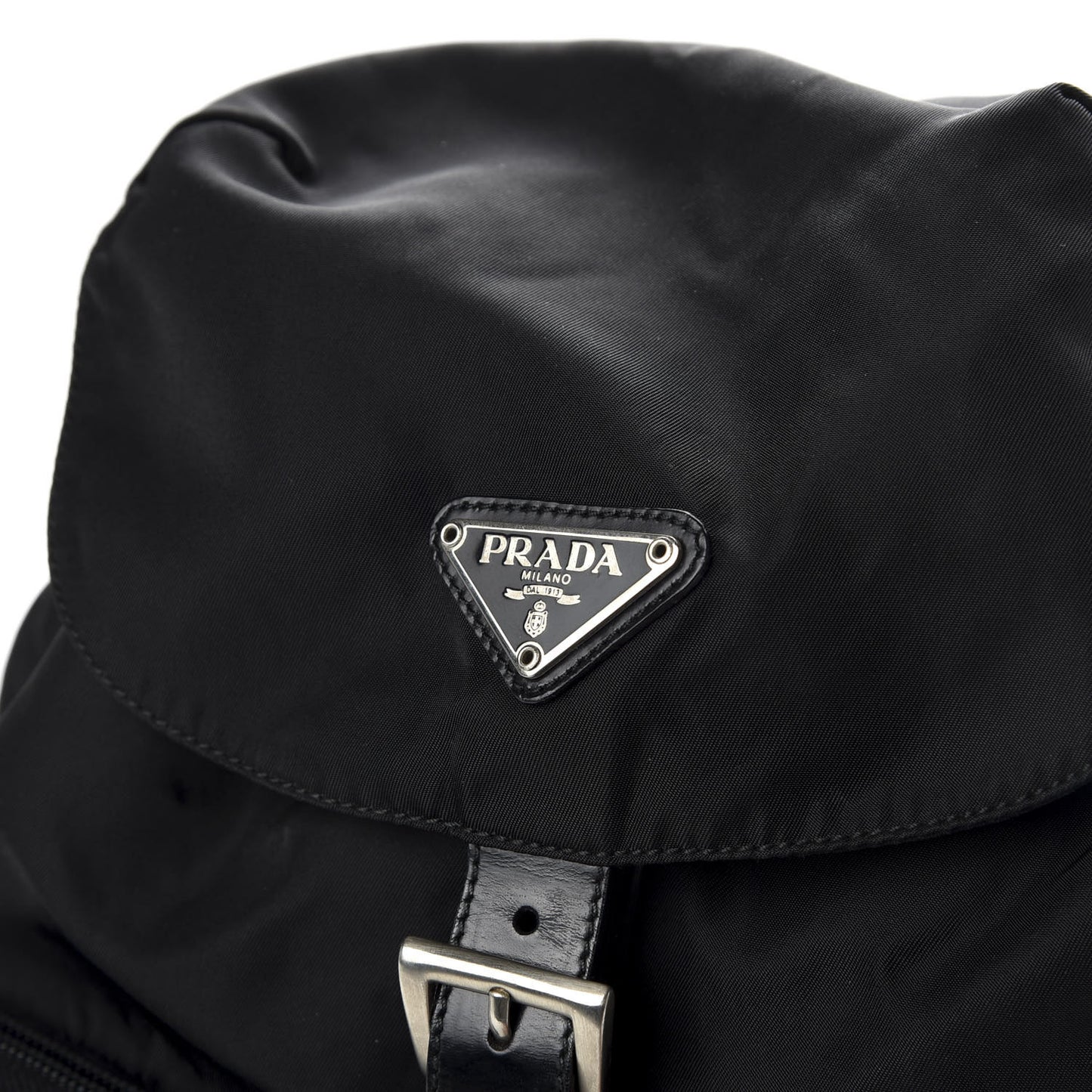 Tessuto Nylon Vela Small Backpack Black