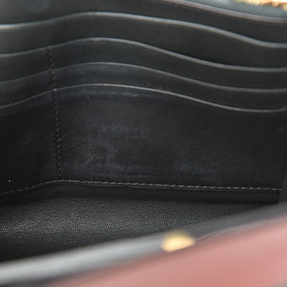 Celine Shiny Calfskin Clutch On A Chain Multicolor 11 of 14