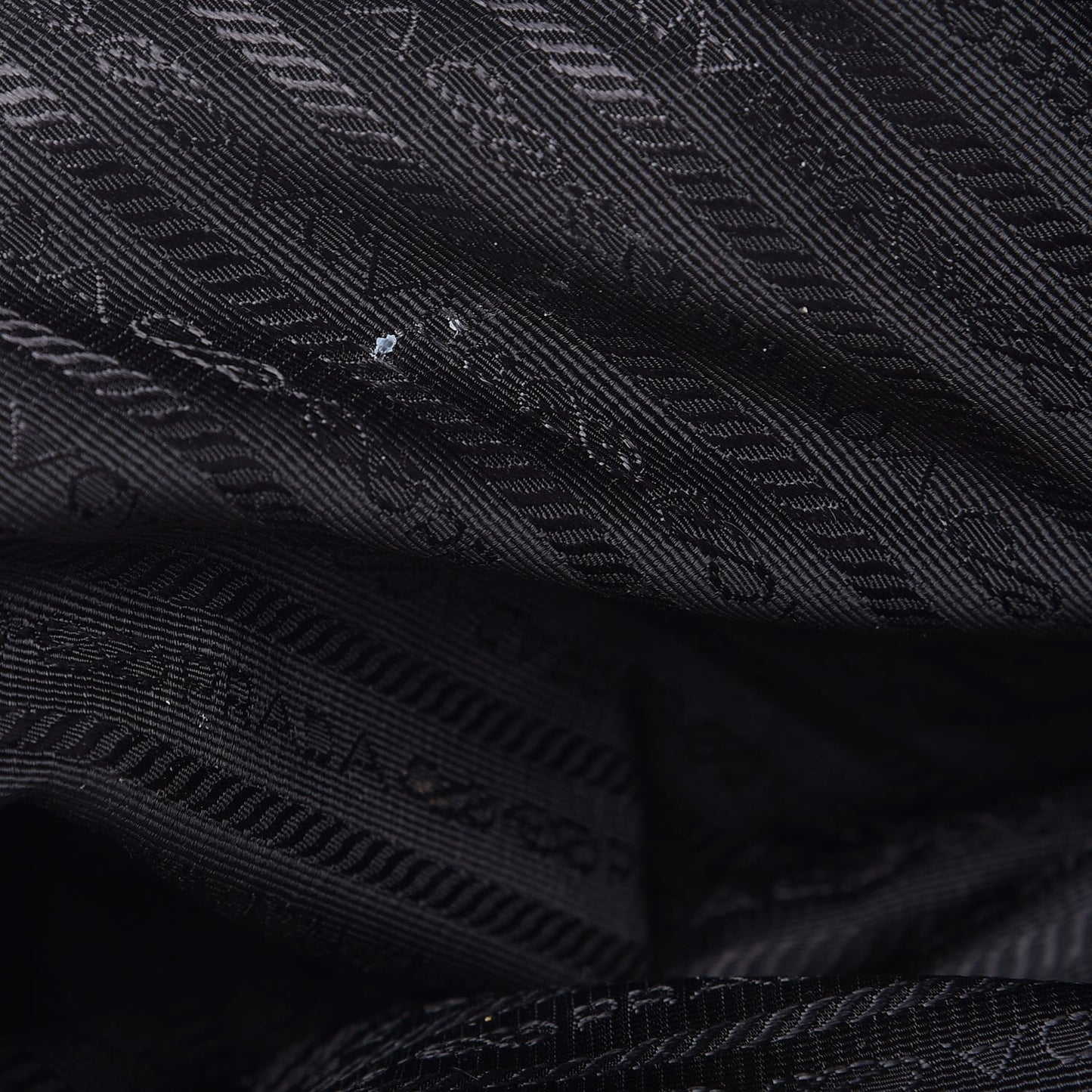 Tessuto Nylon Vela Diaper Bag Black