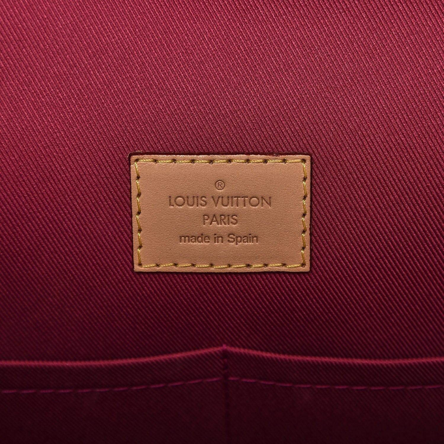 Louis Vuitton Monogram Cluny BB Bordeaux Fuchsia 7 of 9