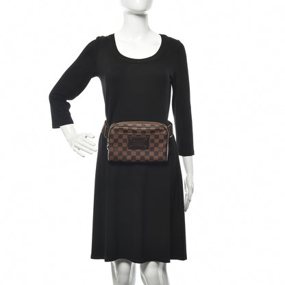 Louis Vuitton Damier Ebene Brooklyn Bum Bag 2 of 9