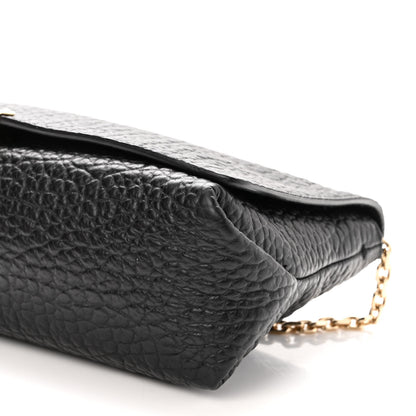 Burberry Signature Grain Medium Mildenhall Crossbody Bag Black 9 of 9