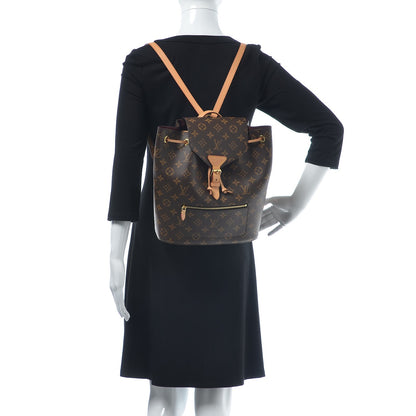 Louis Vuitton Monogram Montsouris NM Backpack 2 of 6