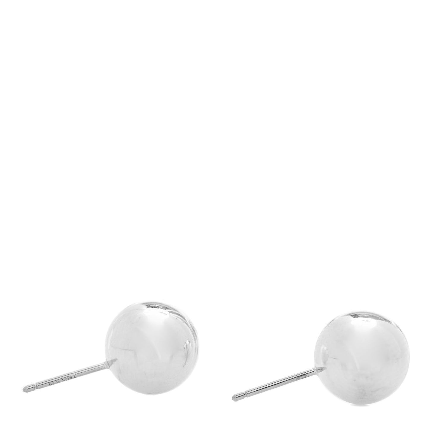 Sterling Silver 10mm HardWear Ball Earrings
