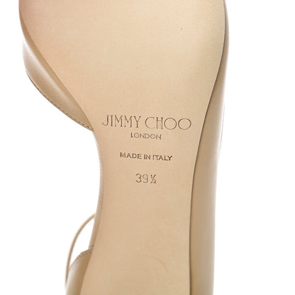 Jimmy Choo Nappa Lucy 100 Pumps 39.5 Beige 7 of 10