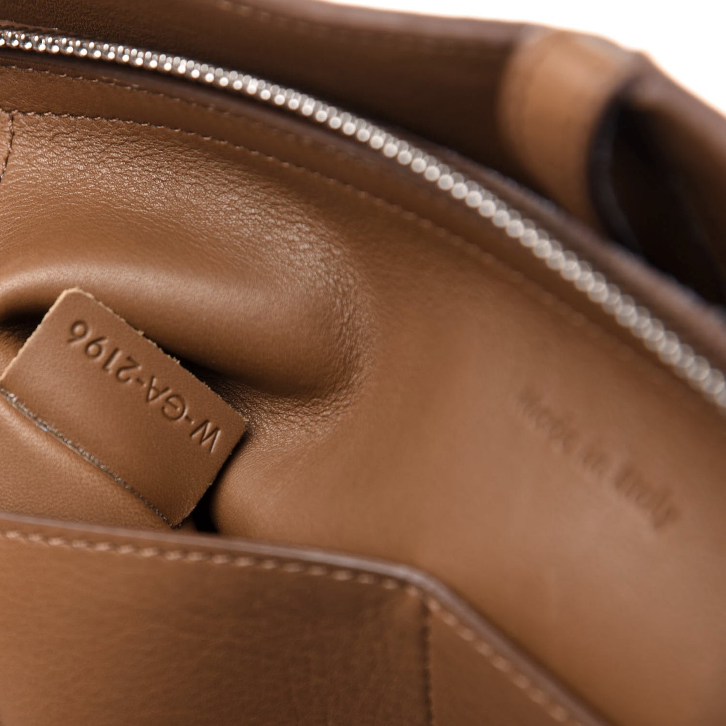 Calfskin Medium Tri-Fold Bag Taupe