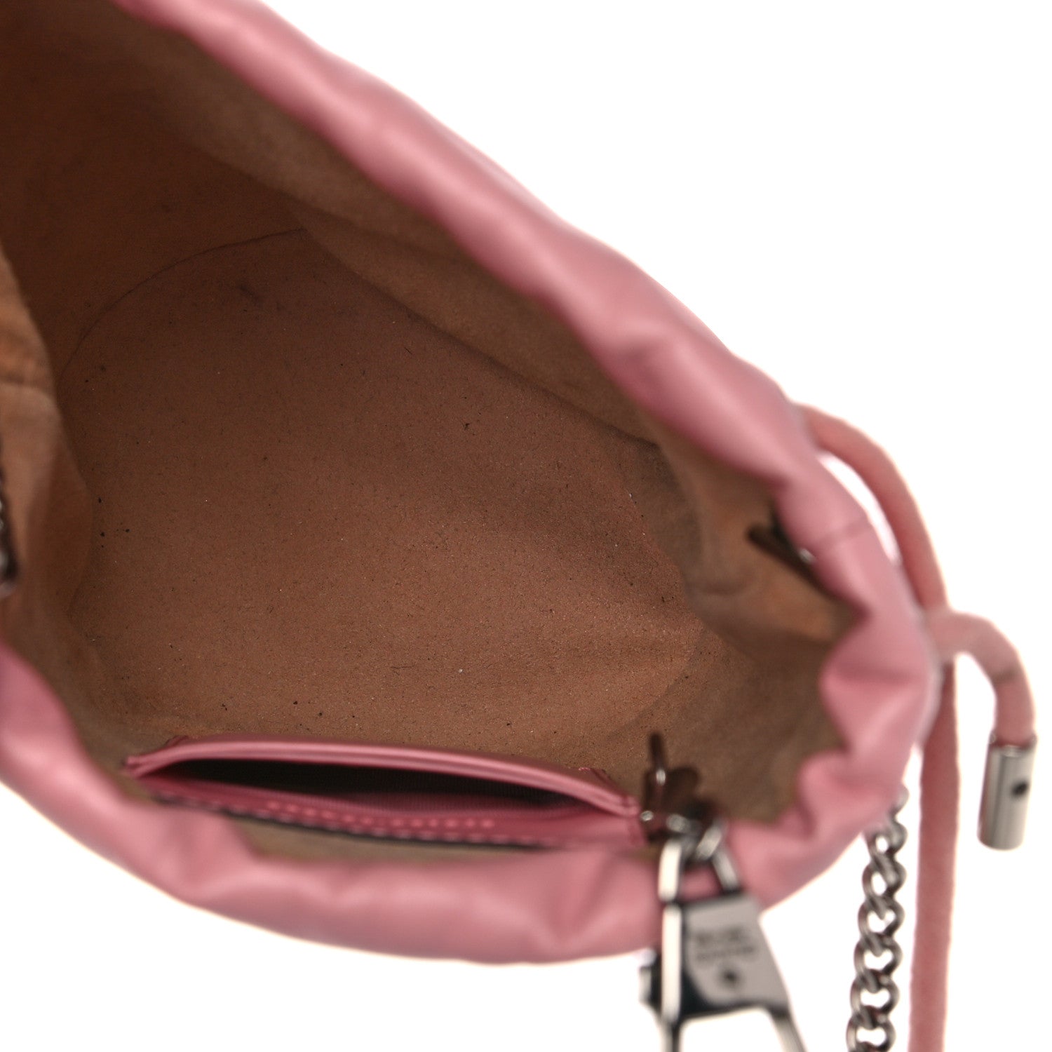 Gucci Calfskin Matelasse Mini GG Marmont 2.0 Bucket Bag Wild Rose 5 of 10