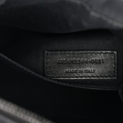 Saint Laurent Calfskin Matelasse Monogram Monochrome Lou Camera Bag Black 6 of 11