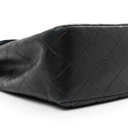 Chanel Lambskin Quilted XL Jumbo Single Flap Black 8 of 14