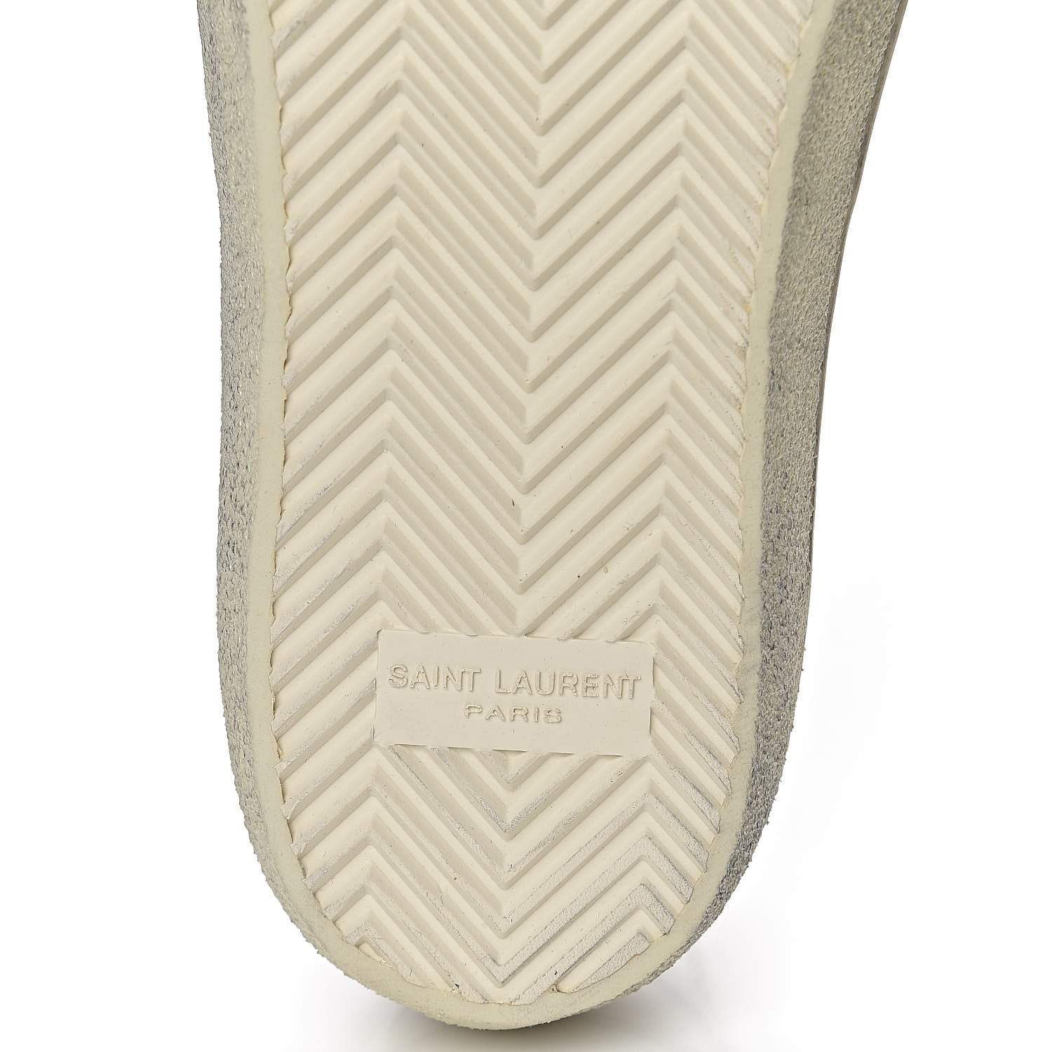 Saint Laurent Calfskin Distressed Court Classic Surf Low Top Sneakers 39 White 7 of 11
