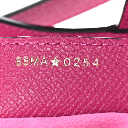 Christian Dior Grained Calfskin Saddle Bag With Strap Fuchsia 7 of 10