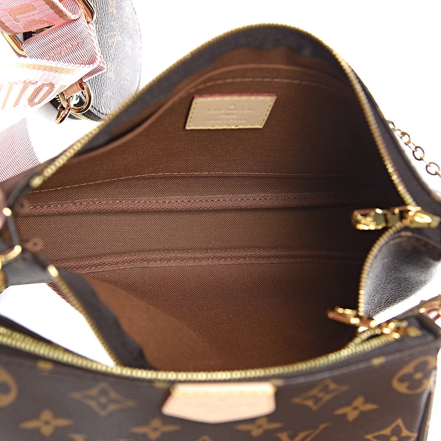 Monogram Multi Pochette Accessories Rose Clair