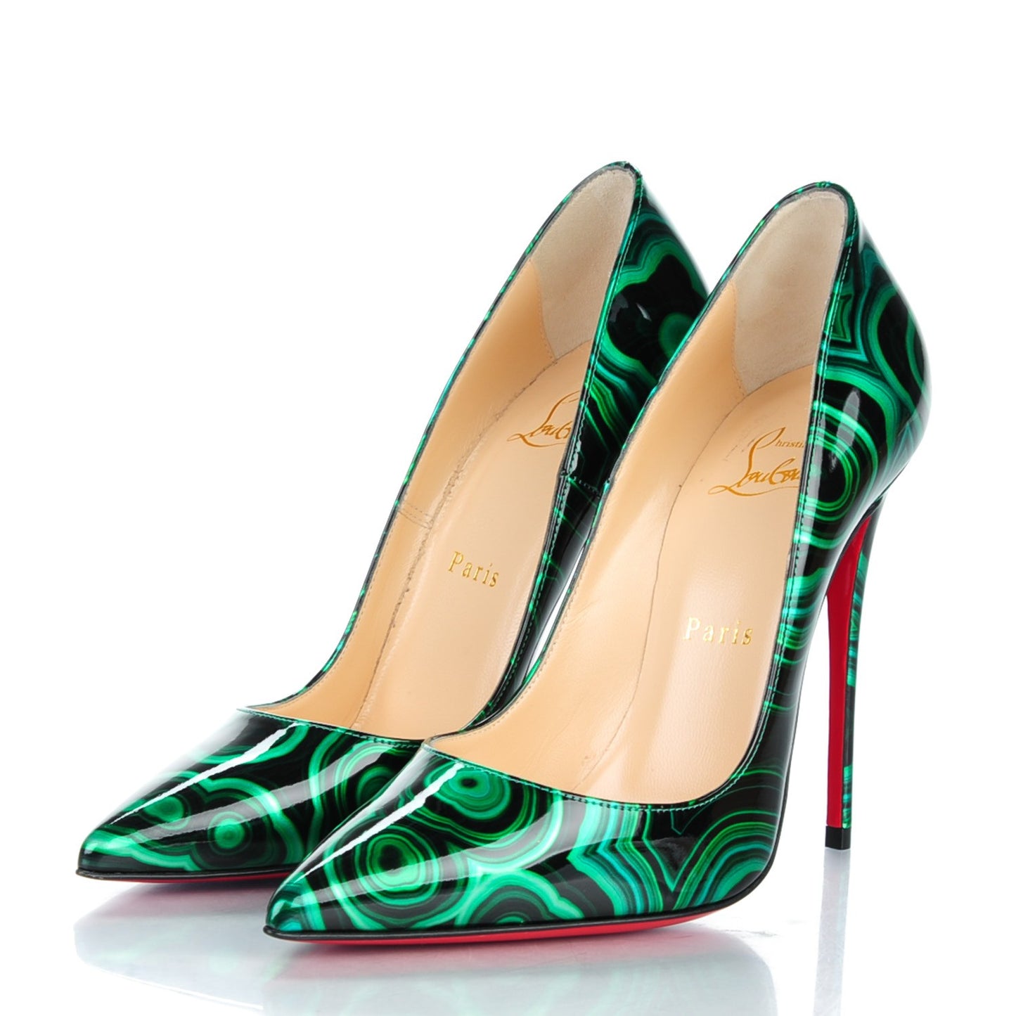 Patent Malachite So Kate 120 Pumps 37.5 Vert