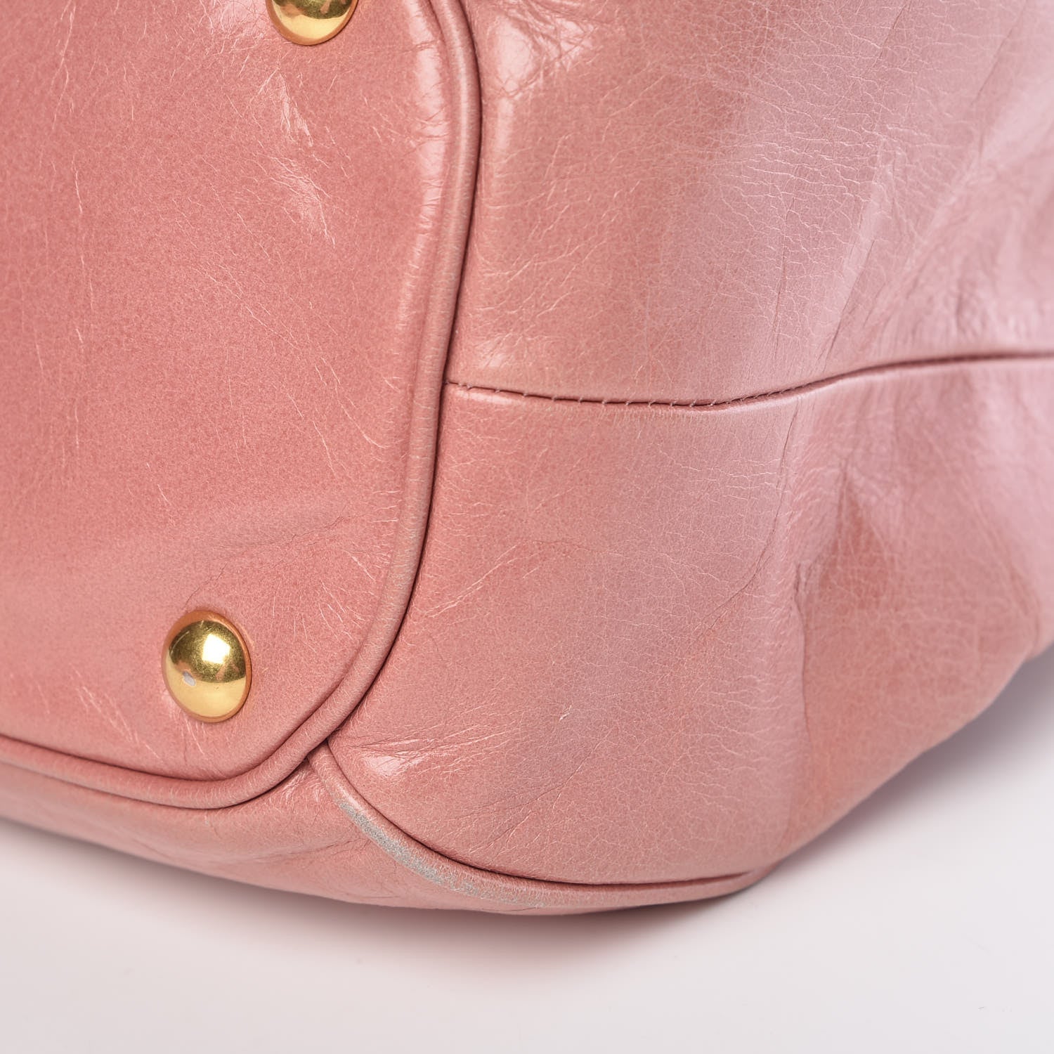 Miu Miu Vitello Shine Small Bow Shopping Tote Loto 15 of 17