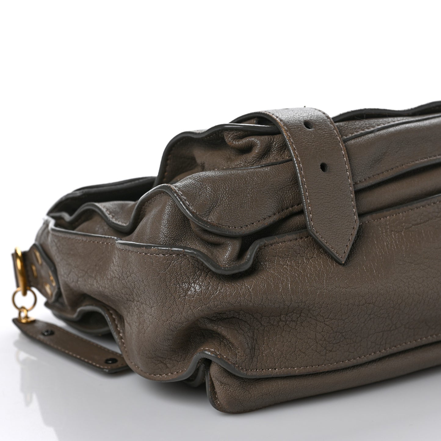 Lambskin Medium PS1 Satchel Smoke