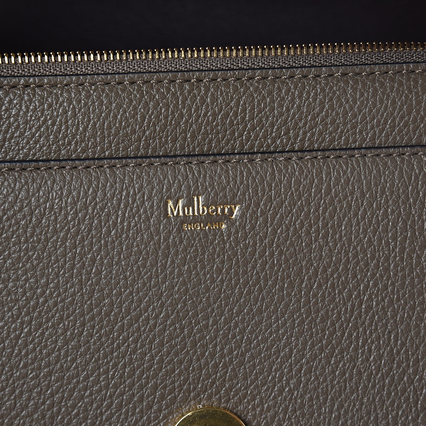 Classic Grain Calfskin Medium Darley Clay