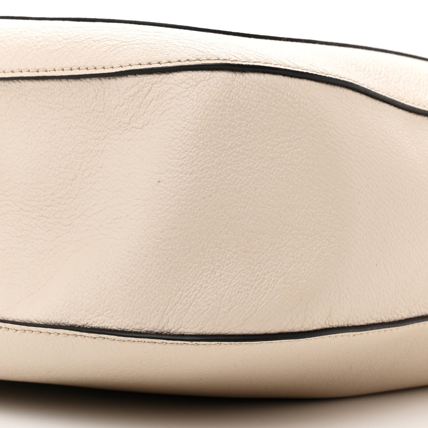 Burberry Grainy Calfskin Small Elmstone Hobo Limestone 12 of 13