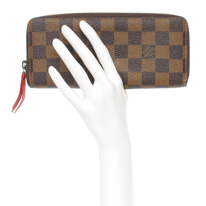 Louis Vuitton Damier Ebene Clemence Wallet 2 of 9