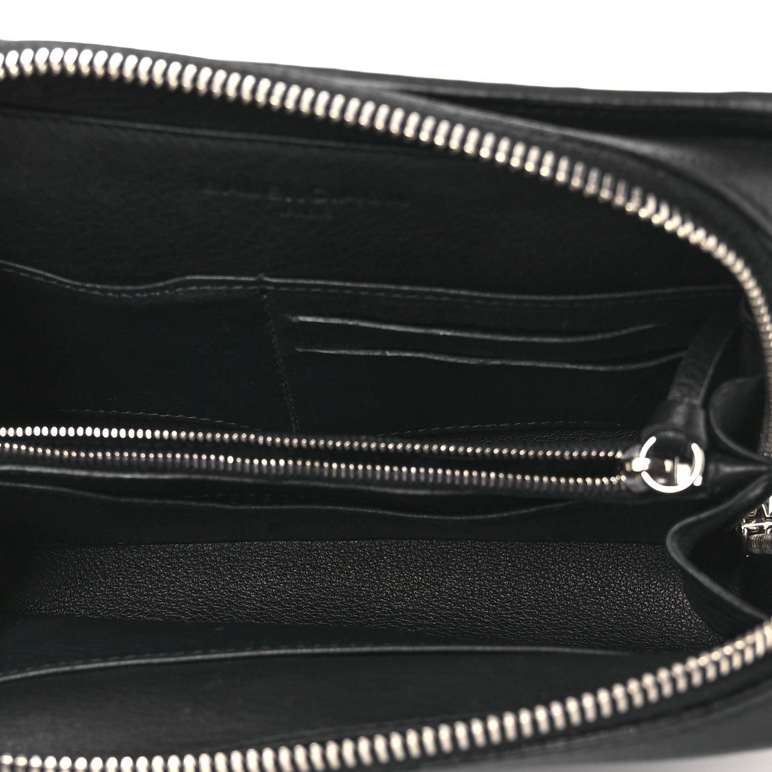 Balenciaga Calfskin Papier Belt Bag Black 4 of 9