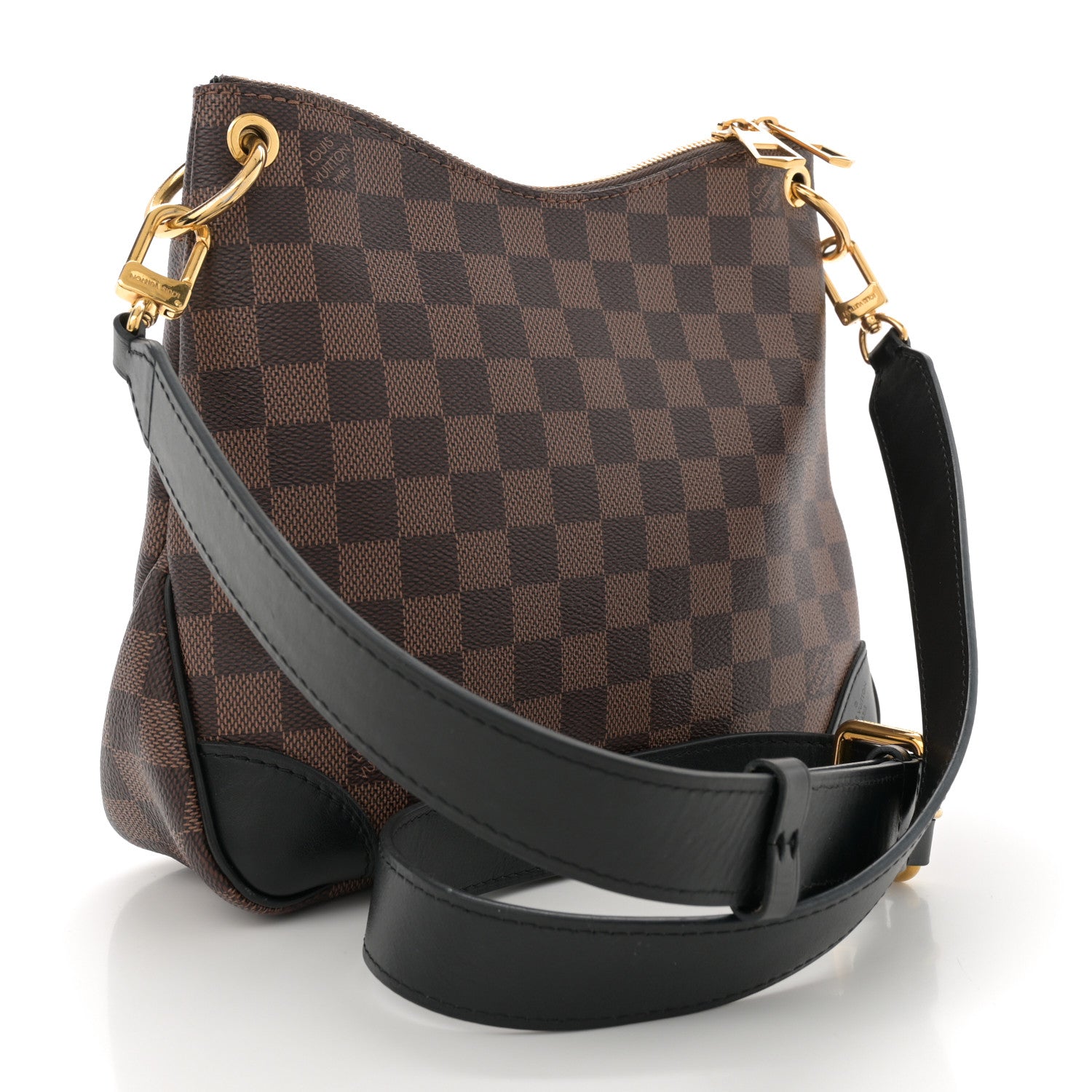 Louis Vuitton Damier Ebene Odeon PM Black 2 of 8