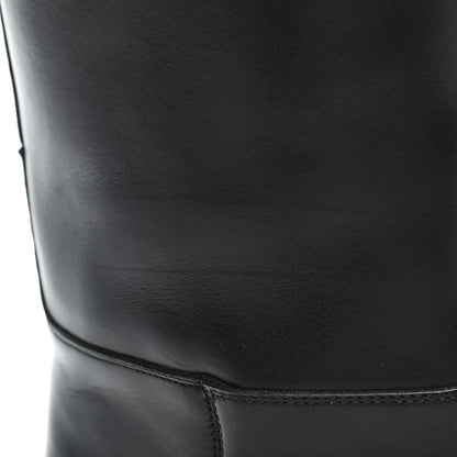 Hermes Box Kelly Jumping Boots 36 So Black 6 of 13