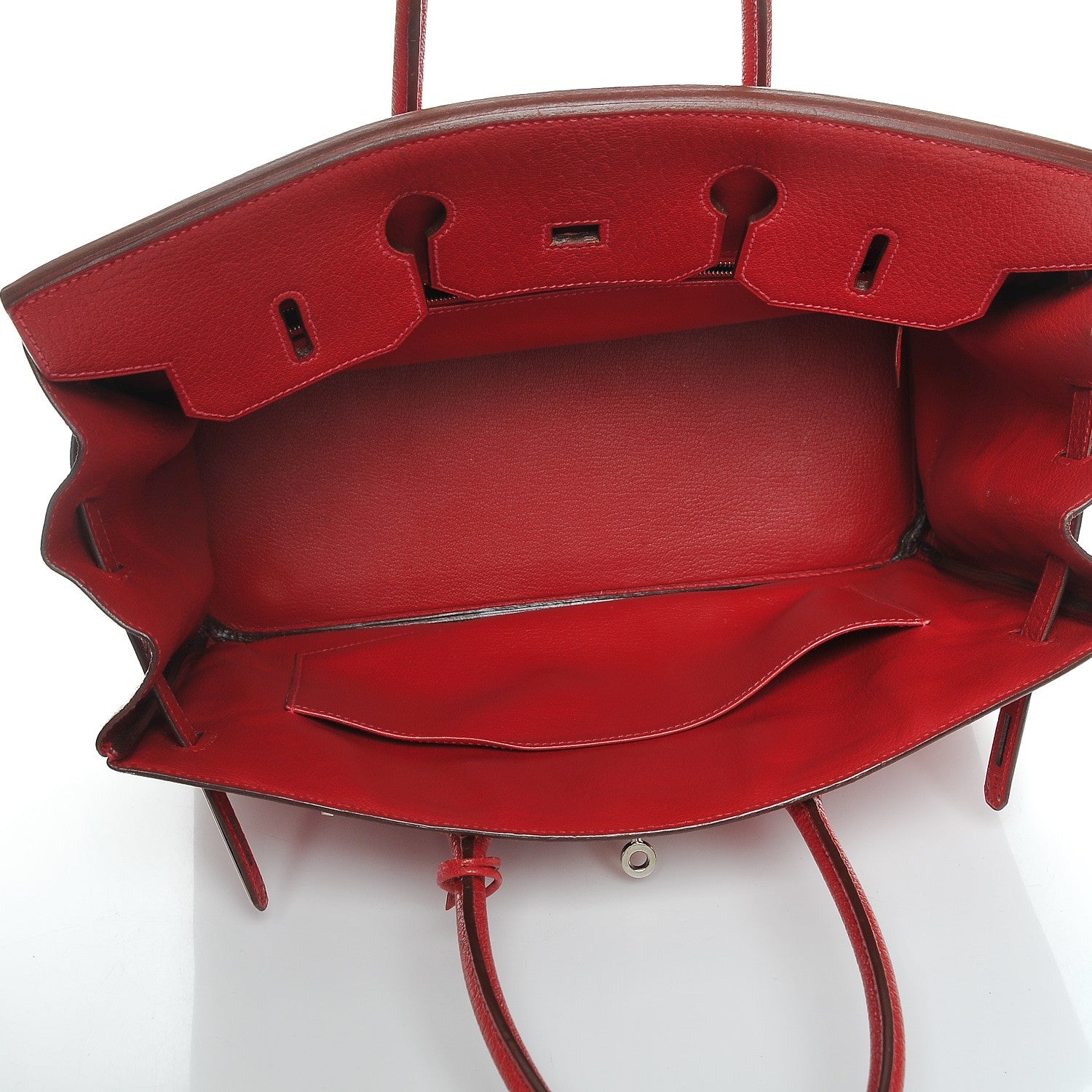 Hermes Chevre de Coromandel Birkin 35 Rouge Vif 13 of 26