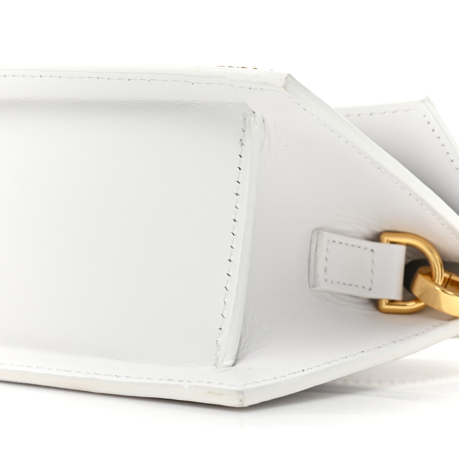 Jacquemus Smooth Calfskin Le Chiquito Moyen White 7 of 13