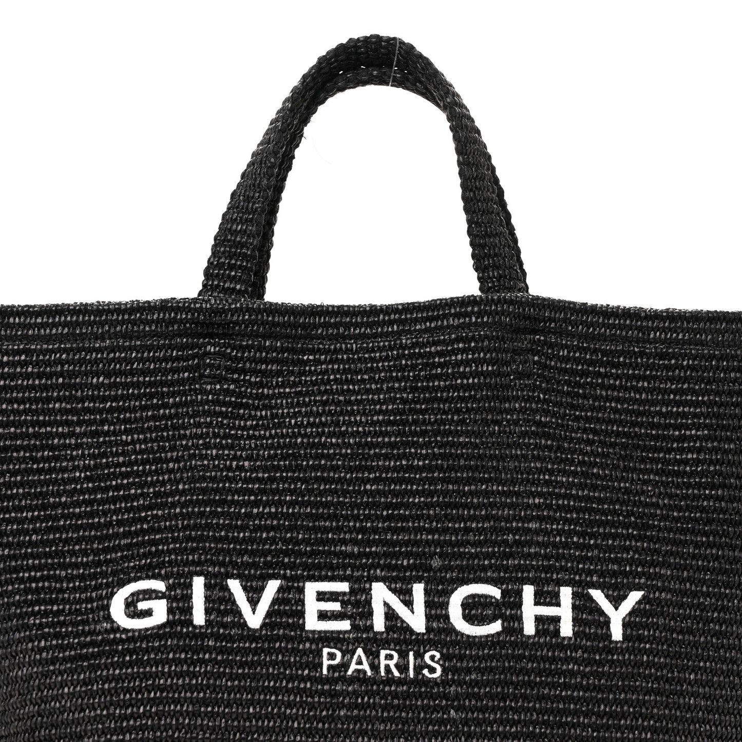 Raffia Medium G Tote Black