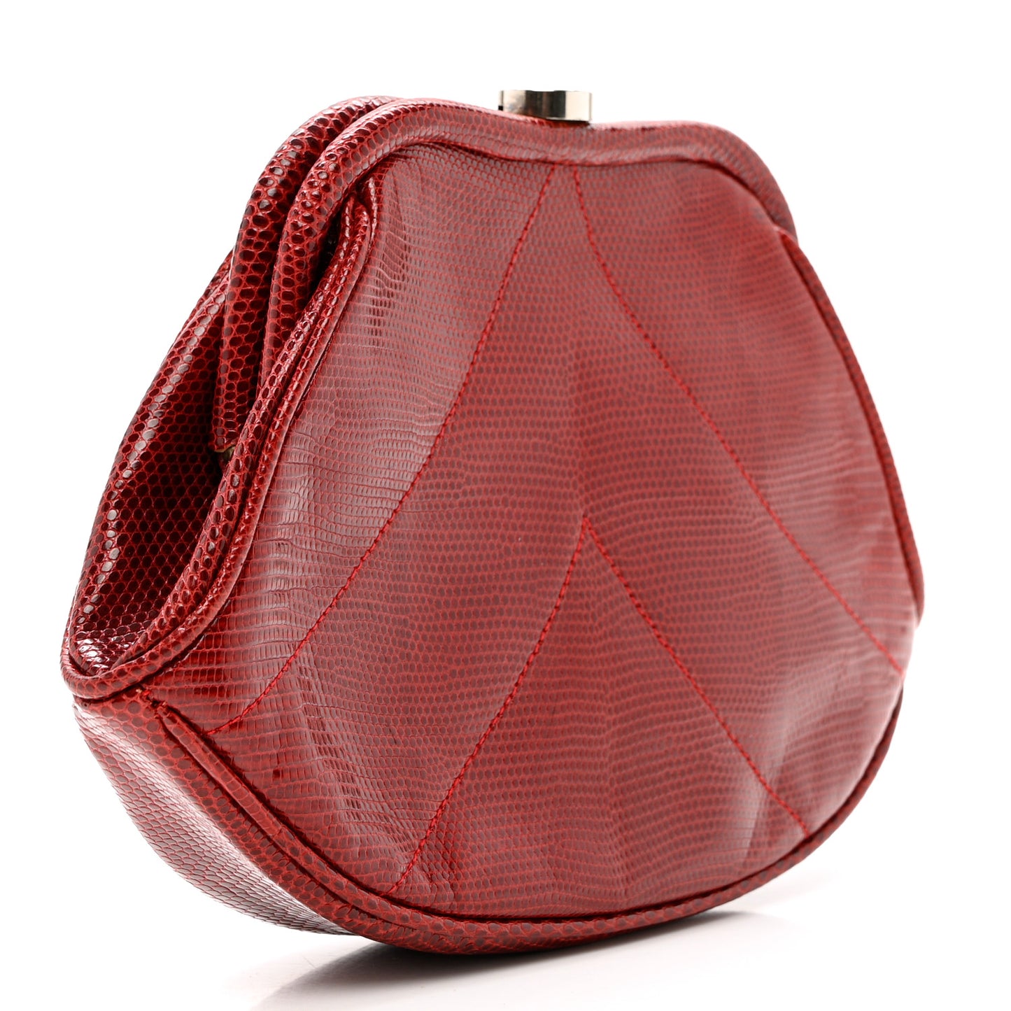 Lizard Timeless Clutch Red