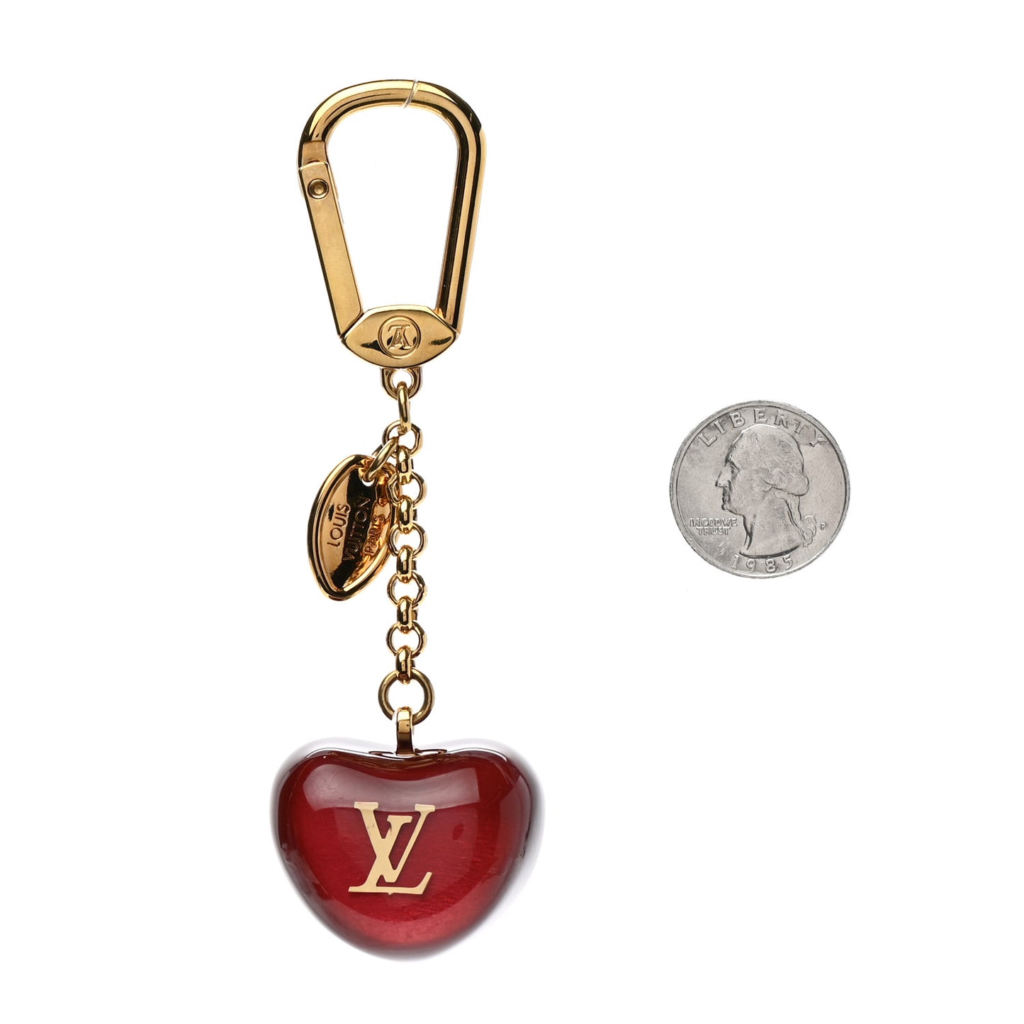Pomme Bag Charm Key Holder Pomme D'Amour