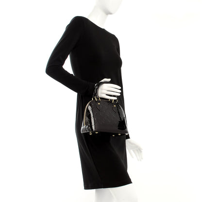 Louis Vuitton Vernis Alma BB Amarante 3 of 7