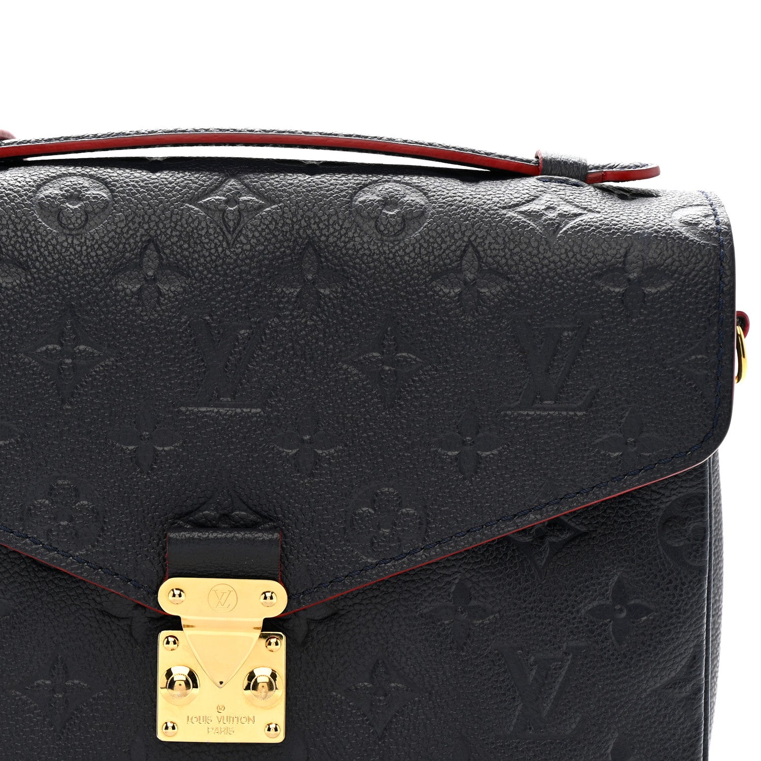 Louis Vuitton Empreinte Pochette Metis Marine Rouge 7 of 10