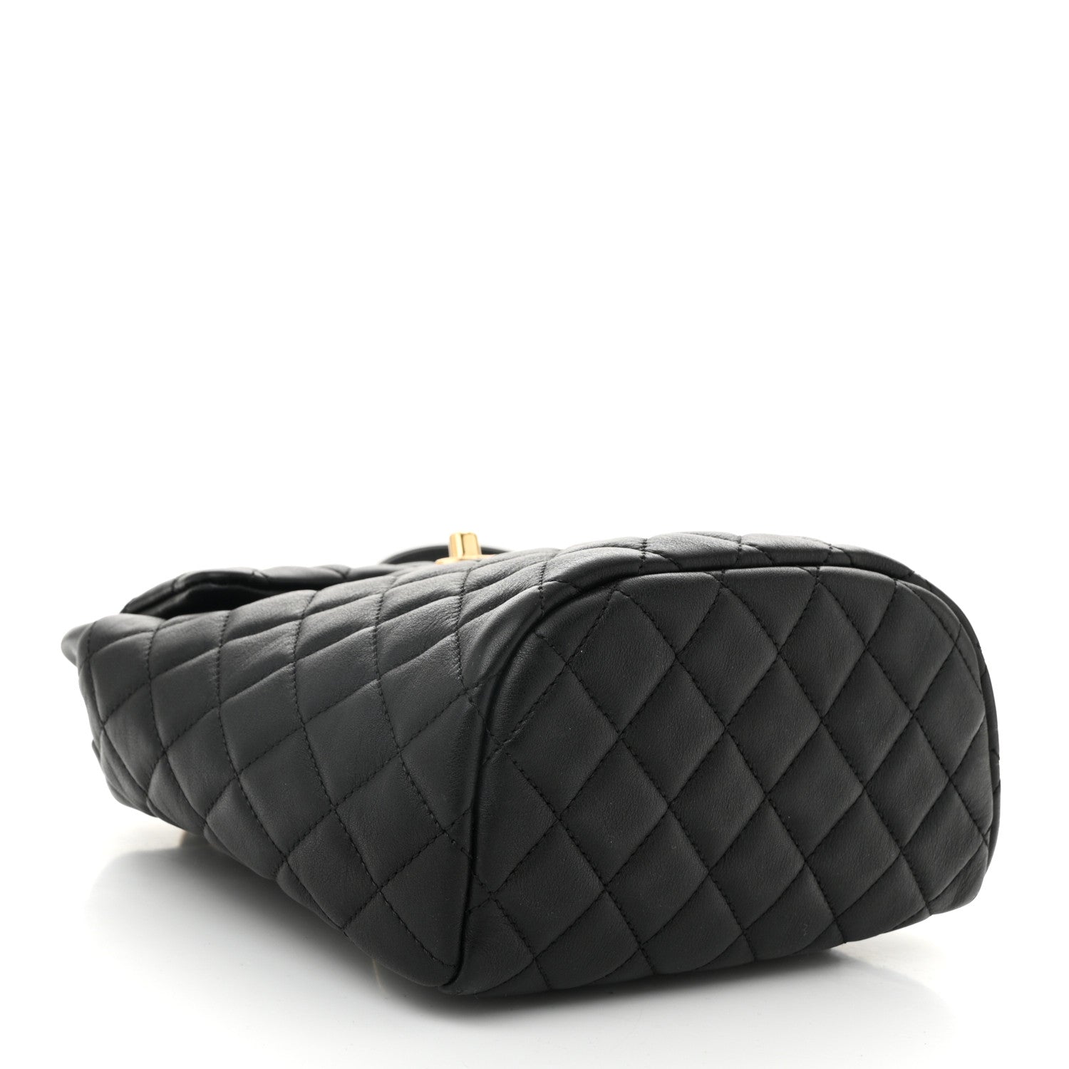 Chanel Calfskin Quilted Mini Urban Spirit Backpack Black 4 of 10