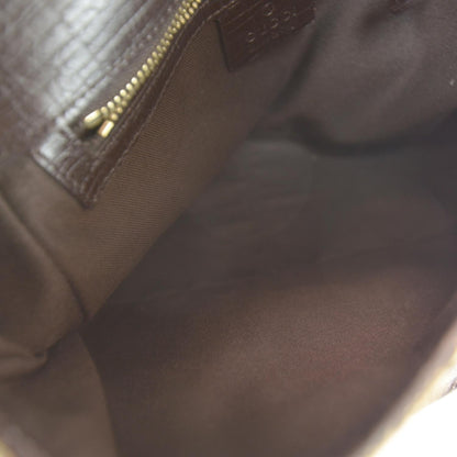 Gucci Monogram Horsebit Flap Bag Ebony 7 of 8