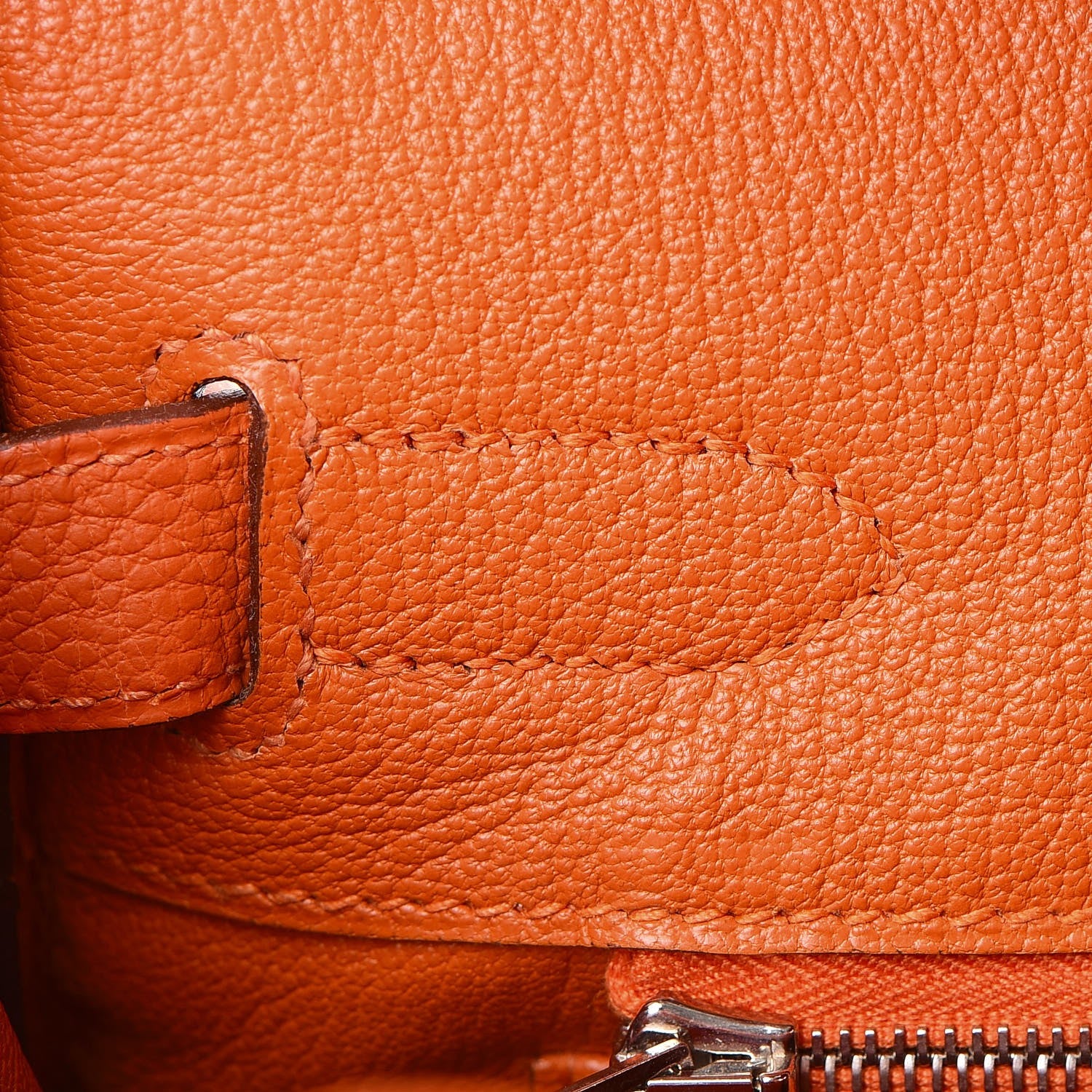 Hermes Togo Birkin 30 Orange 22 of 31