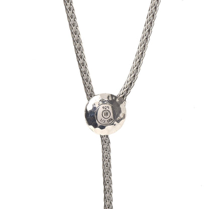 John Hardy Sterling Silver 18K Yellow Gold Classic Chain Hammered Y Necklace 4 of 4
