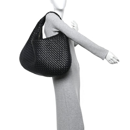 Bottega Veneta Supple Nappa Intrecciato Maxi Veneta Black 2 of 10