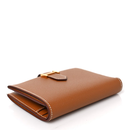 Hermes Epsom Bearn Compact Wallet Gold 4 of 6