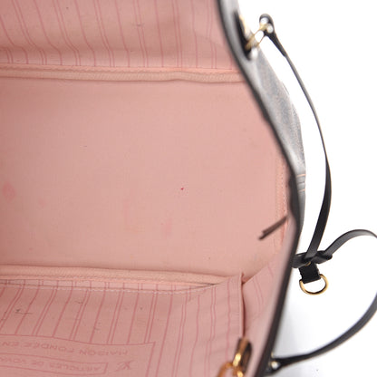 Louis Vuitton Damier Ebene Neo Neverfull MM Rose Ballerine 7 of 10