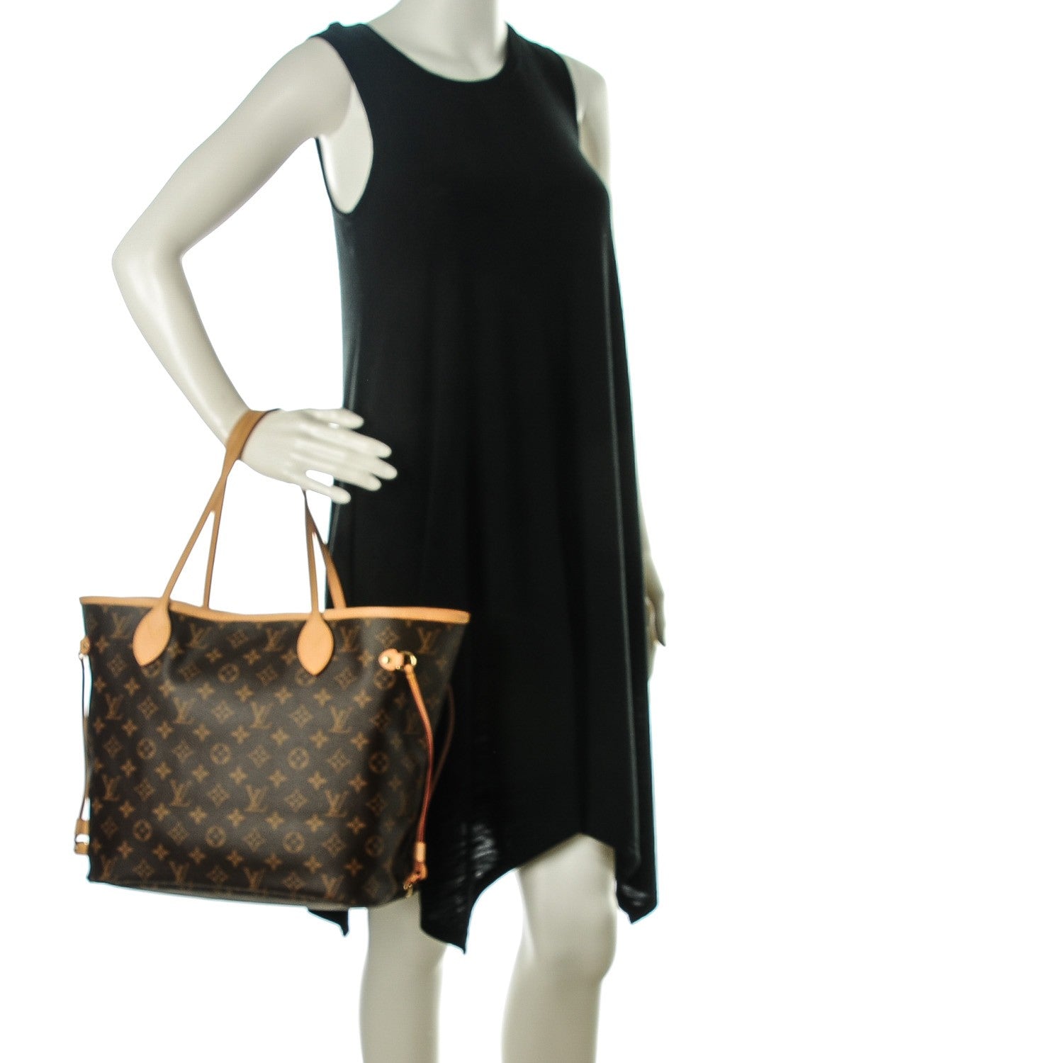 Louis Vuitton Monogram Neo Neverfull MM Rose Ballerine 2 of 8