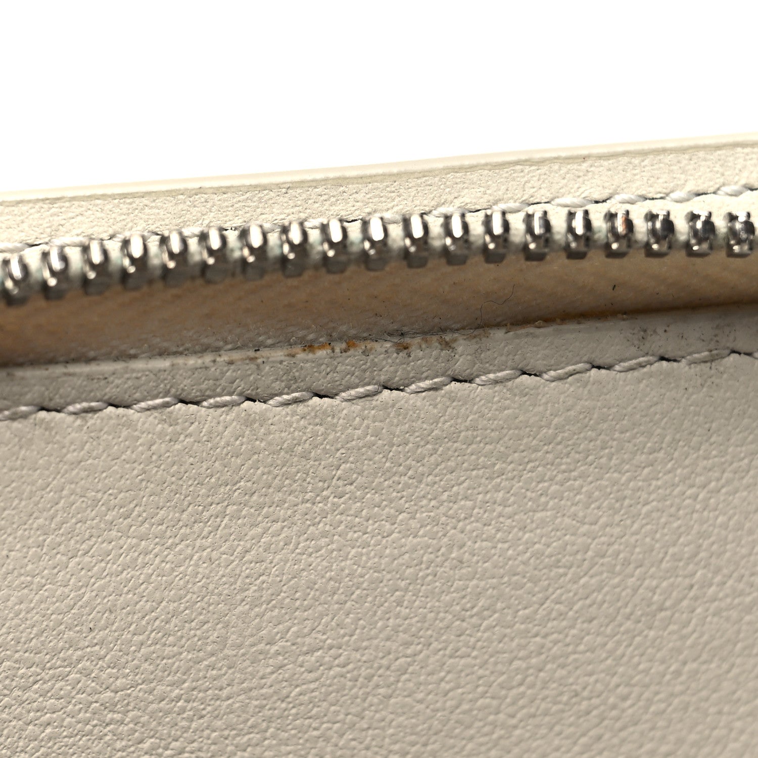 Bottega Veneta Nappa Intrecciato Zip Wallet White 10 of 11
