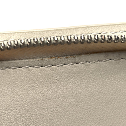 Bottega Veneta Nappa Intrecciato Zip Wallet White 10 of 11