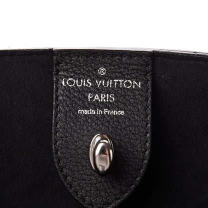 Louis Vuitton Calfskin Lockme Cabas Black 7 of 12