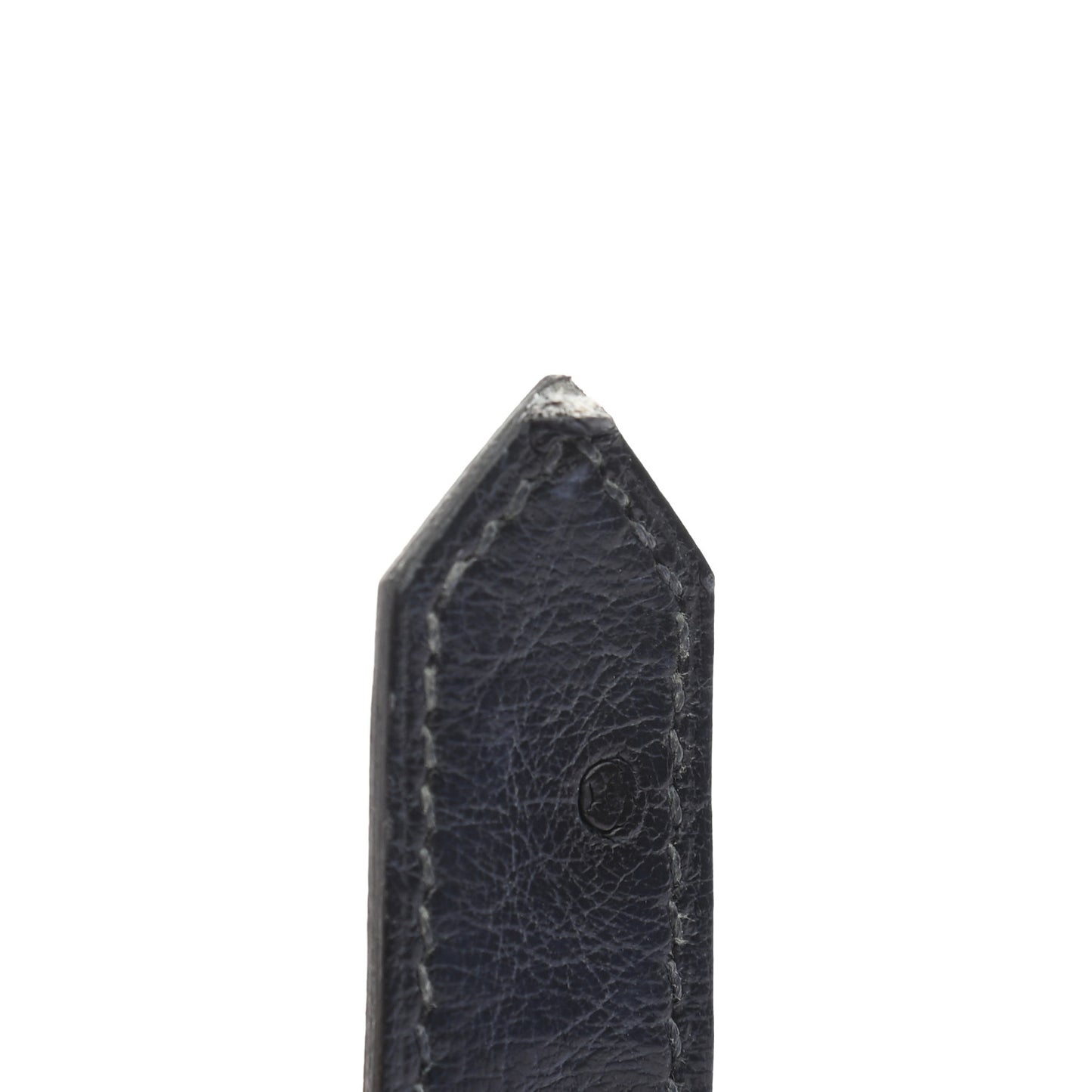Ostrich Bearn Wallet Bleu Saphir
