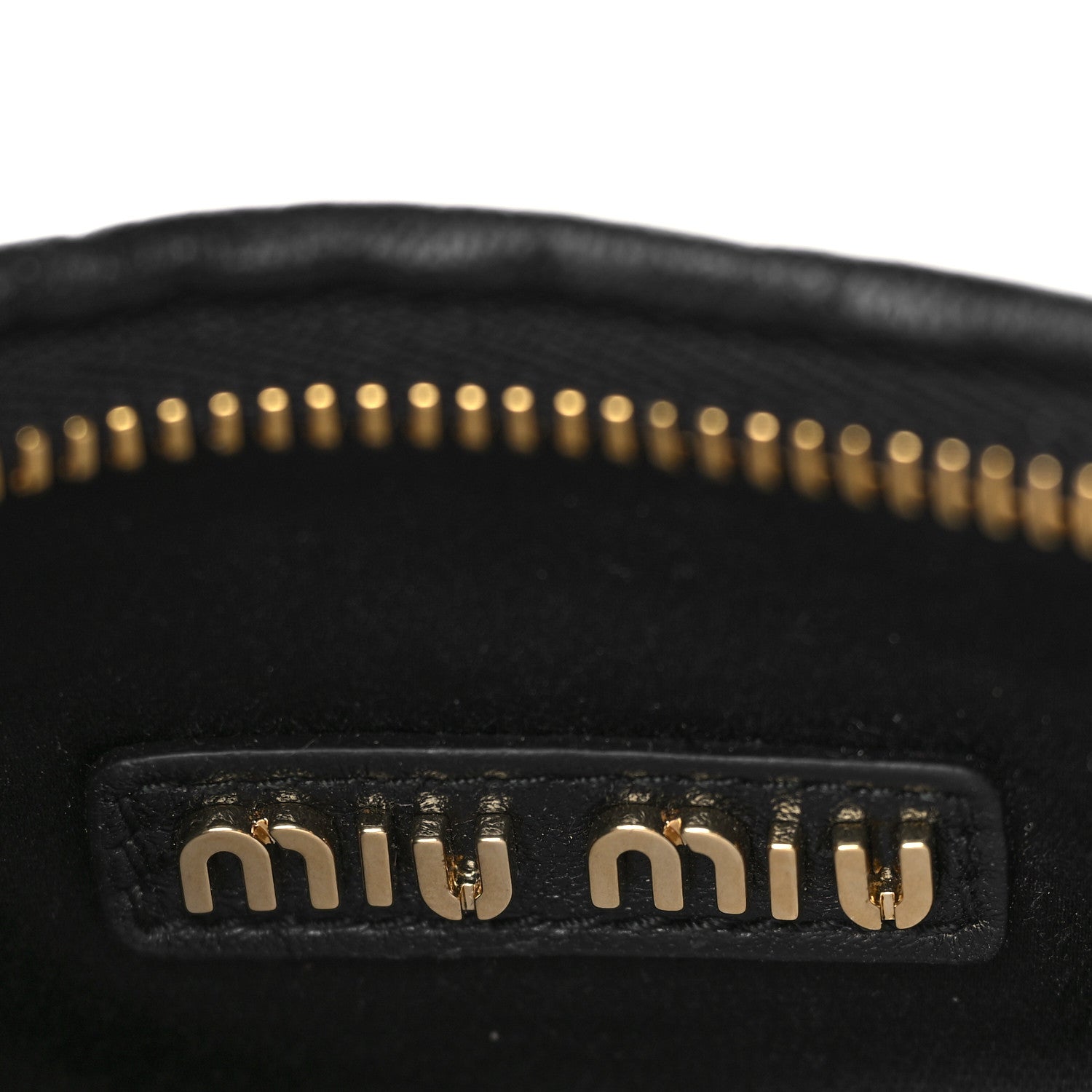 Miu Miu Nappa Matelasse Mini Wander Hobo Black 5 of 6