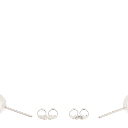 Tiffany Sterling Silver 8mm HardWear Ball Earrings 3 of 4