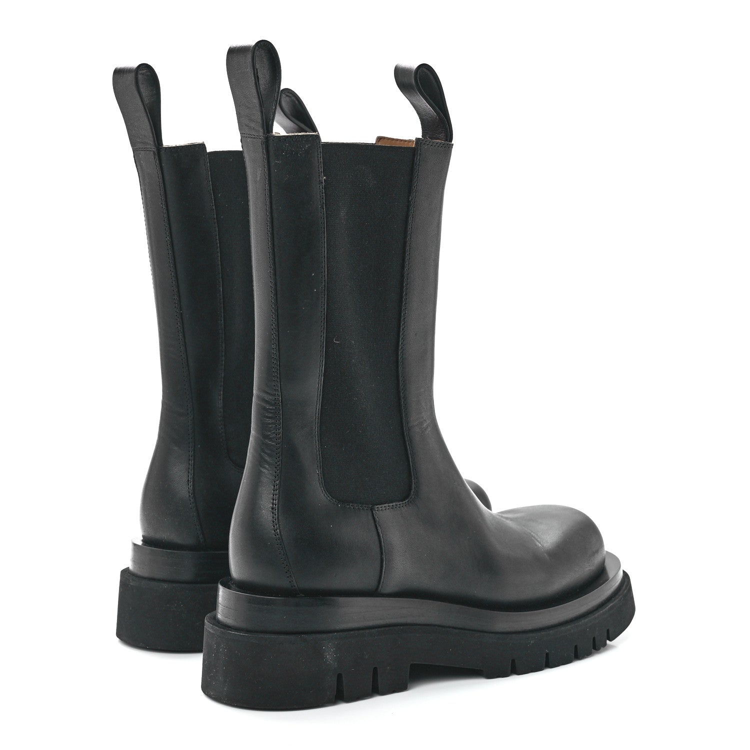 Bottega Veneta Calfskin The Lug Chelsea 55mm Boots 36 Black 4 of 8