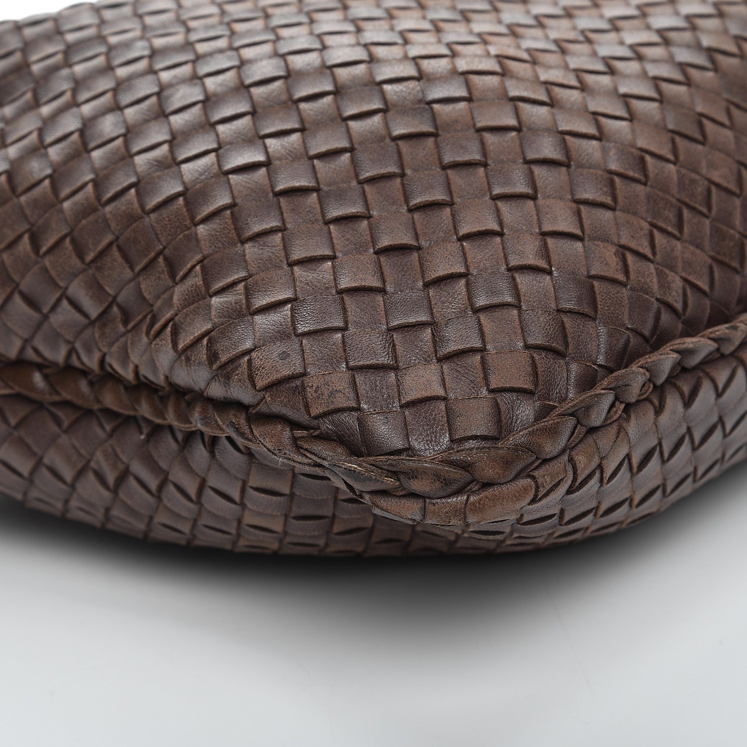 Bottega Veneta Nappa Intrecciato Large Veneta Hobo Ebano 11 of 13