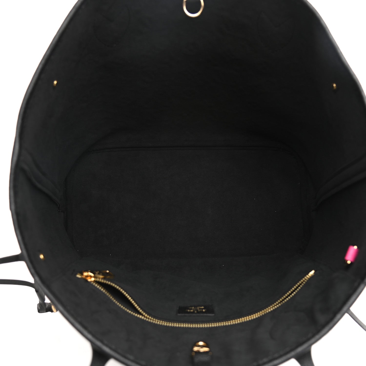Louis Vuitton Empreinte Spring In The City Neverfull MM Black White Pink 10 of 15